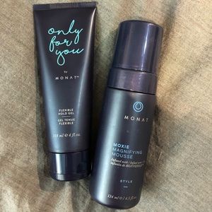 Monat Flexible Hold Gel & Moxie Magnifying Mousse